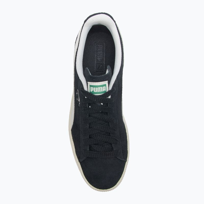 PUMA Clyde Hairy Suede puma fekete/fagyasztott elefántcsont cipő 5