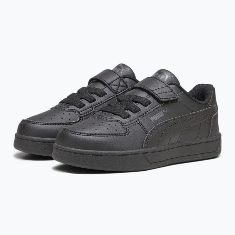 PUMA Caven 2.0 gyermek cipő puma fekete/hűvös sötétszürke 10