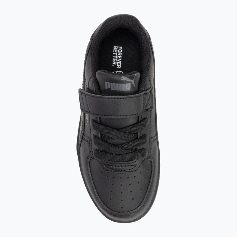 PUMA Caven 2.0 gyermek cipő puma fekete/hűvös sötétszürke 5