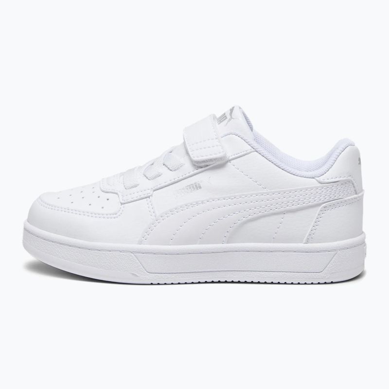 PUMA Caven 2.0 gyermek cipő puma fehér/puma ezüst/puma fekete 8