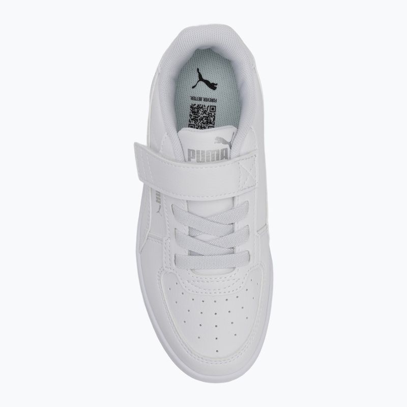 PUMA Caven 2.0 gyermek cipő puma fehér/puma ezüst/puma fekete 5
