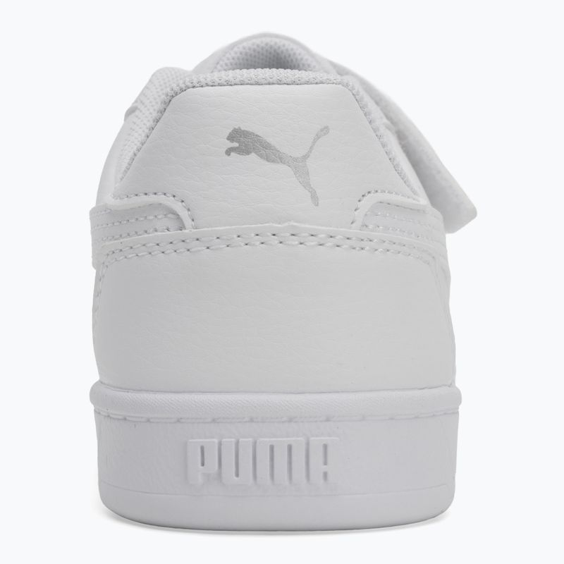 PUMA Caven 2.0 gyermek cipő puma fehér/puma ezüst/puma fekete 6