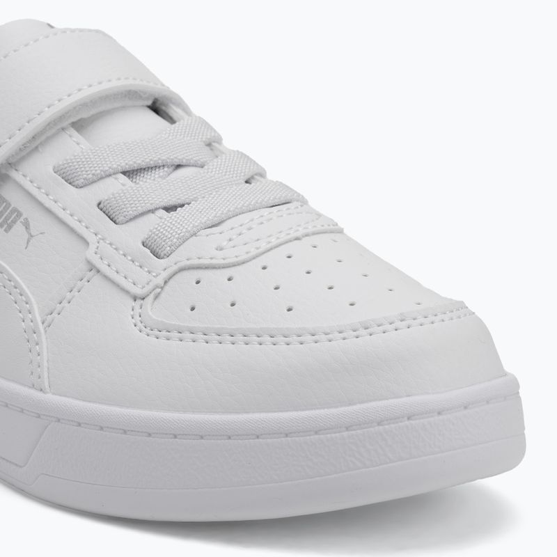 PUMA Caven 2.0 gyermek cipő puma fehér/puma ezüst/puma fekete 7