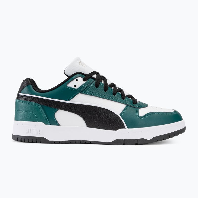 PUMA RBD Game Alacsony cipő puma fehér/puma fekete/malachit/puma arany 2