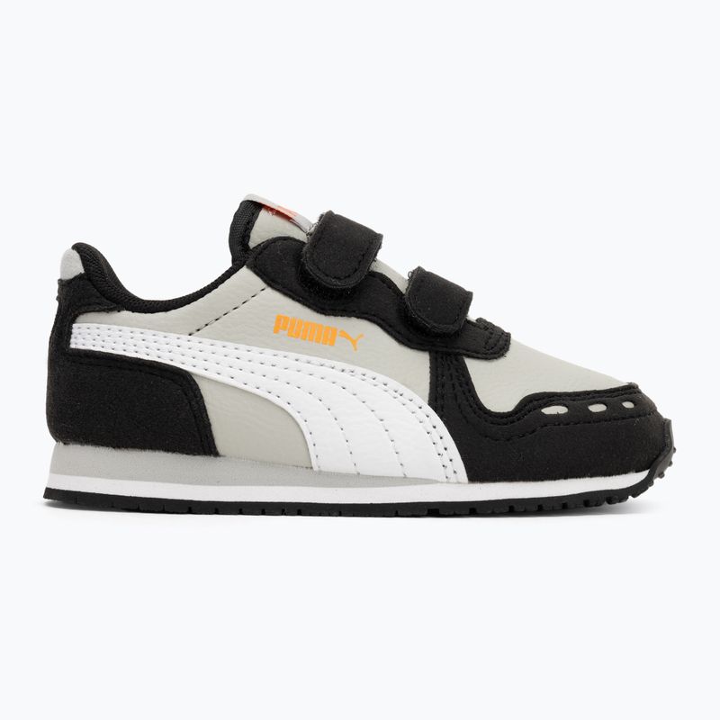 PUMA Cabana Racer SL 20 V Inf gyermek cipő hamuszürke/puma fehér/puma fekete 2