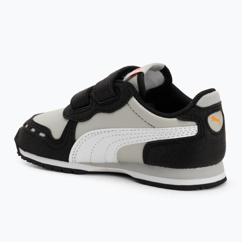 PUMA Cabana Racer SL 20 V Inf gyermek cipő hamuszürke/puma fehér/puma fekete 3