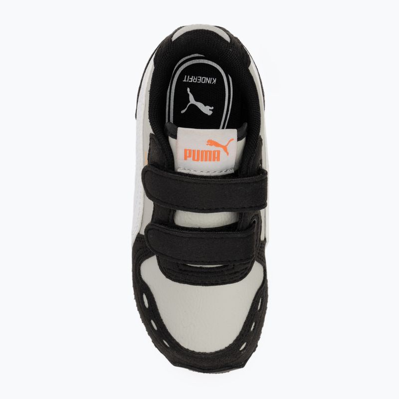 PUMA Cabana Racer SL 20 V Inf gyermek cipő hamuszürke/puma fehér/puma fekete 5