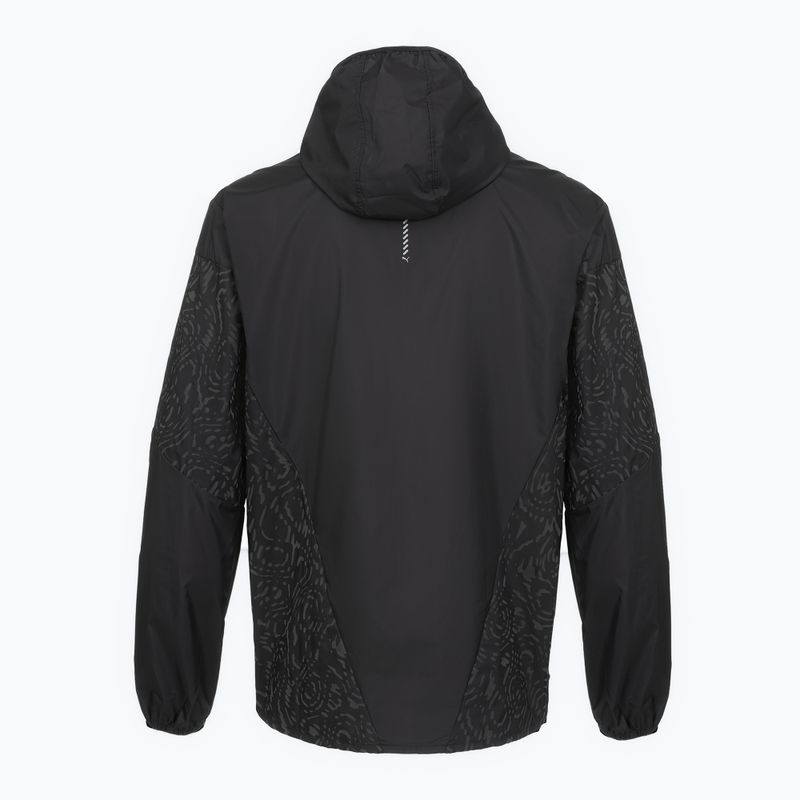 Férfi futókabát Puma Run AOP Lightweight Jacket black 2