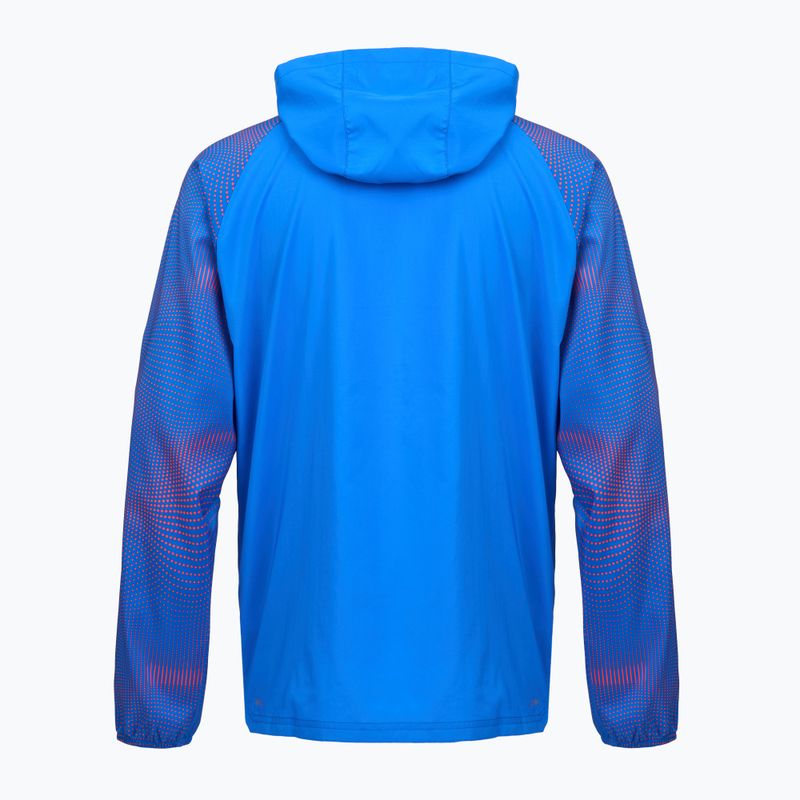 Férfi futókabát Puma Run Favorite Woven Jacket blue/fire orchid 2
