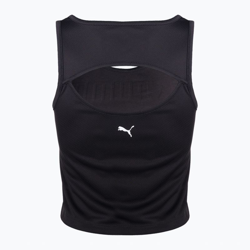 Női edzőfelső PUMA Fit Skimmer Tank puma fekete puma fekete 2