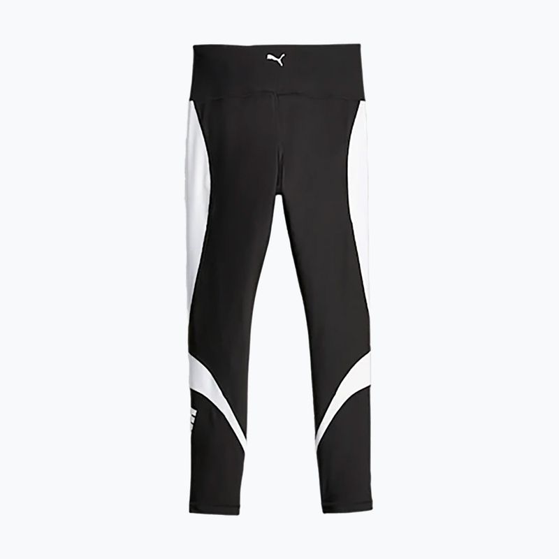 Női edző leggings PUMA Fit Hw 7/8 Eversculpt Colorblock puma fekete/puma fehér PUMA Fit Hw 7/8 Eversculpt Colorblock puma fekete/puma fehér 2