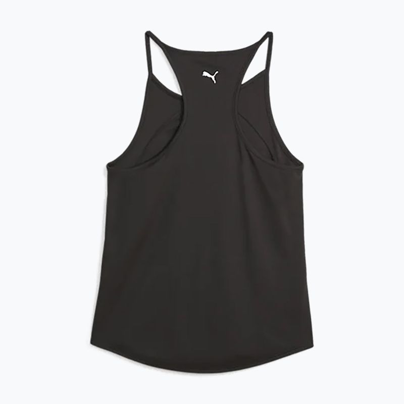 Női tréning póló PUMA Fit Fashion Ultrabreathe Allover Tank puma fekete/puma fehér 2