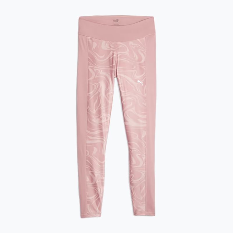 Női edző leggings PUMA Train Favorites AOP High Waist 7/8 jövő rózsaszínű