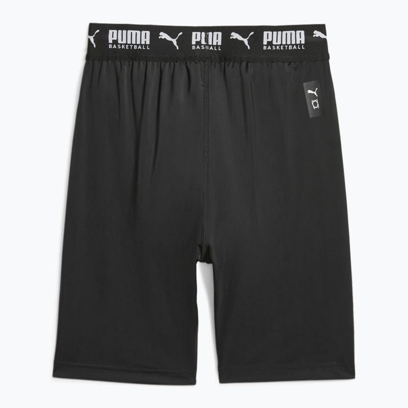 Férfi kosárlabda rövidnadrág PUMA Hoops Team Baselayer puma black 2