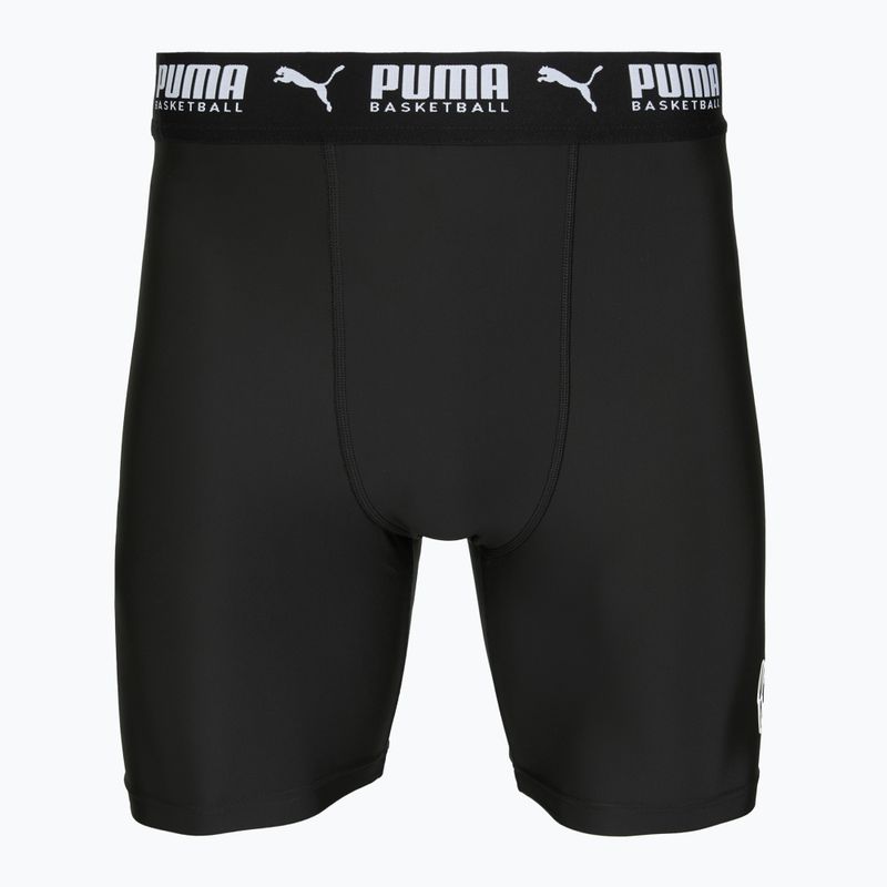 Férfi kosárlabda rövidnadrág PUMA Hoops Team Baselayer puma black