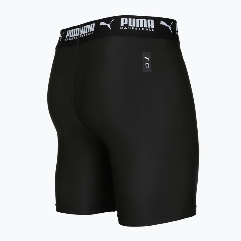 Férfi kosárlabda rövidnadrág PUMA Hoops Team Baselayer puma black 4