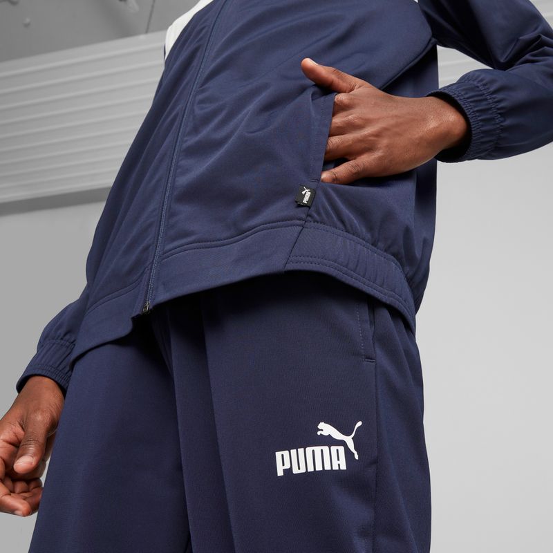Férfi PUMA Poly Suit tréningruha puma navy 7