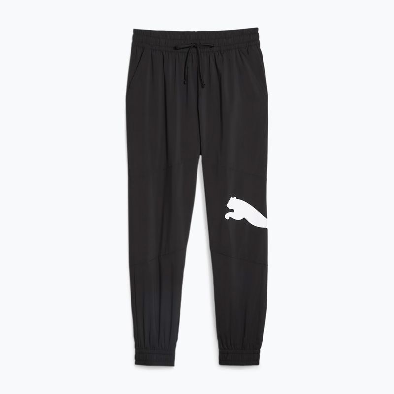 Férfi edzőnadrág PUMA Train All Day Big Cat Woven puma fekete/puma fehér