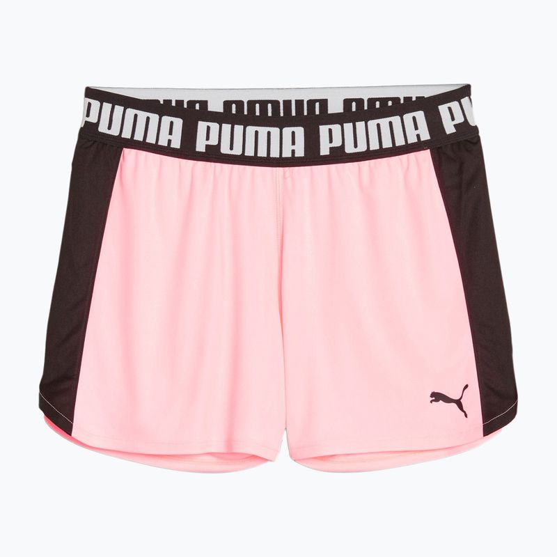 Női edzőnadrág PUMA Train All Day Knit 3" korall jég/puma fekete