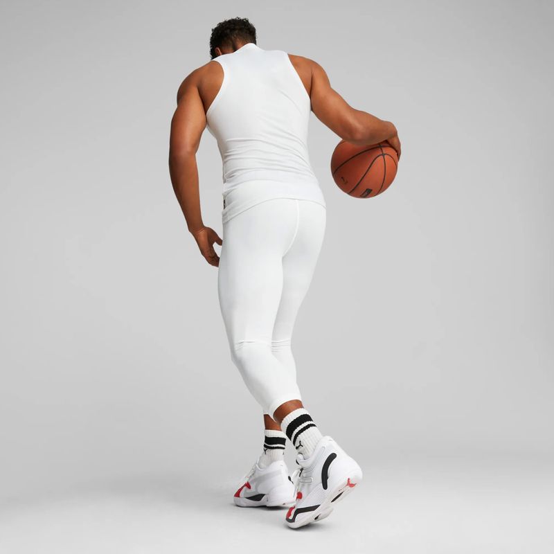 Férfi kosárlabda tank top PUMA Hoops Team Slvs Baselayer puma fehér 5