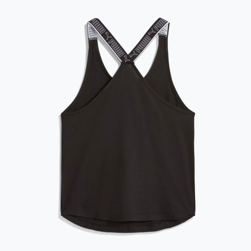 Női edzőpóló PUMA Strong Tank puma fekete puma fekete 2