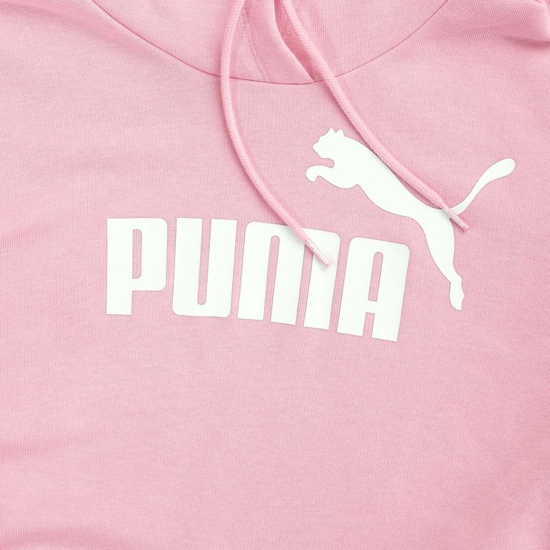 Puma ESS Logo Hoodie TR (S) rózsaszín lila melegítő pulóver 3