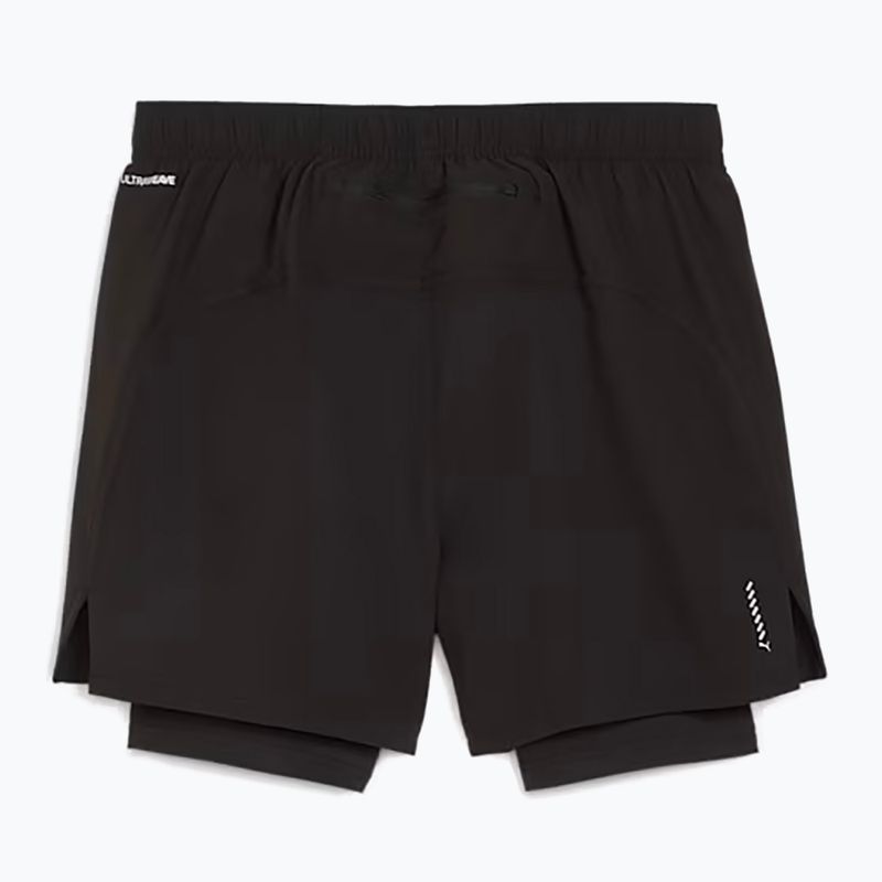 Férfi PUMA Run Velocity Ultraweave 2in1 rövidnadrág fekete 2
