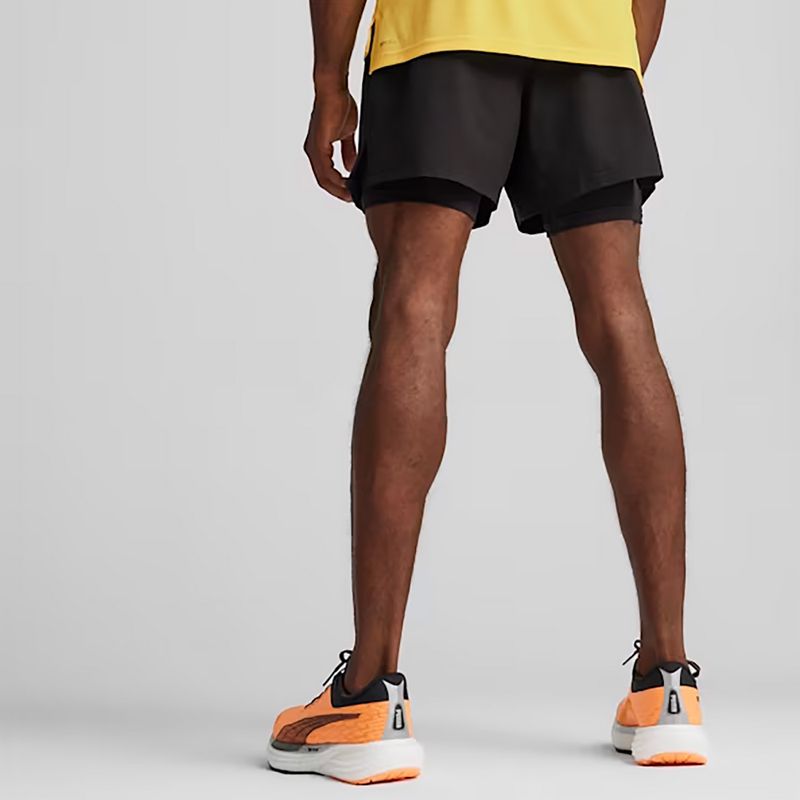 Férfi PUMA Run Velocity Ultraweave 2in1 rövidnadrág fekete 5