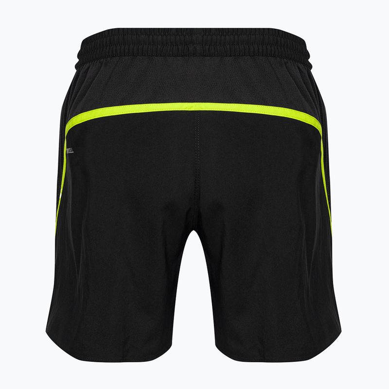 Női futónadrág PUMA Run Favorite Velocity 5" puma fekete/lime pow-val 2