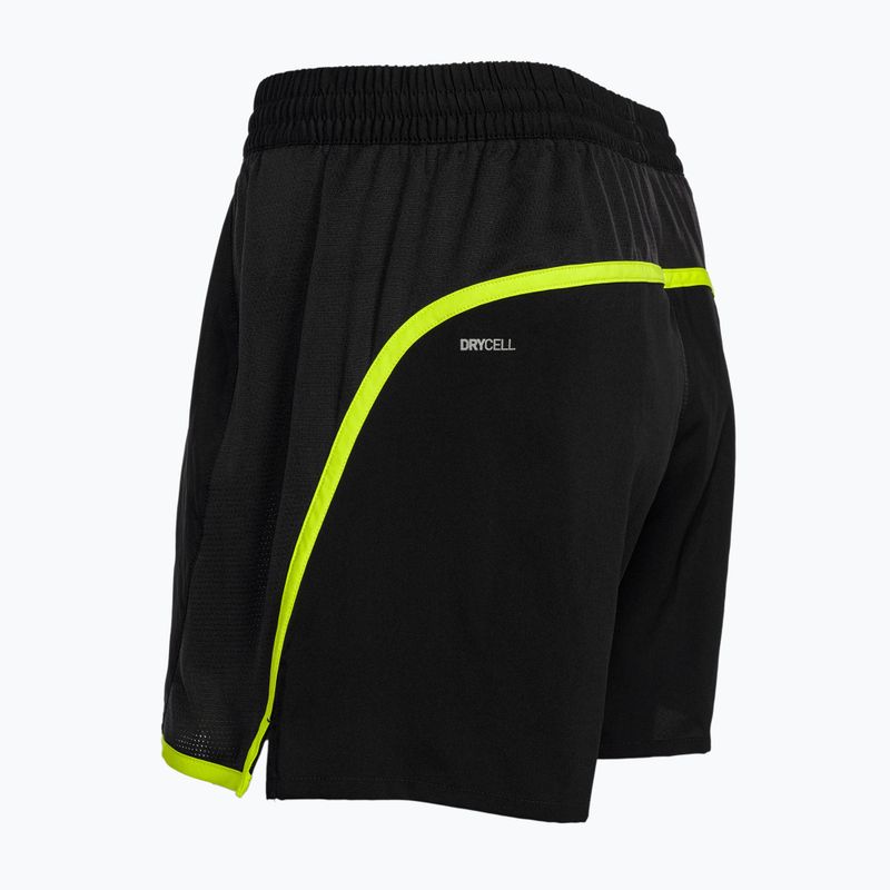Női futónadrág PUMA Run Favorite Velocity 5" puma fekete/lime pow-val 4