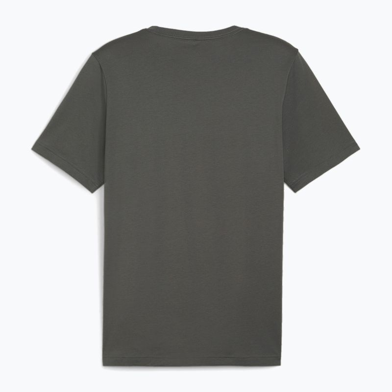Férfi PUMA Es Logo Tee (S) ásványi szürke póló 2