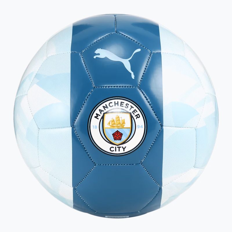 Focilabda PUMA Manchester City FtblCore silver sky/lake blue méret: 5