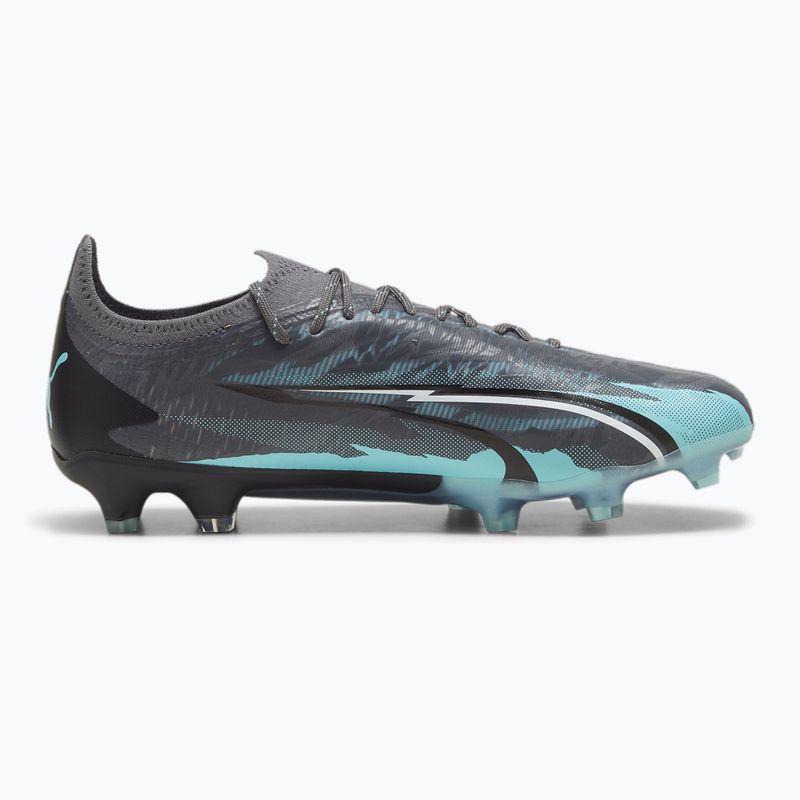Focicipő PUMA Ultra Ultimate Rush FG/AG strong gray/puma white/elektro aqua 9