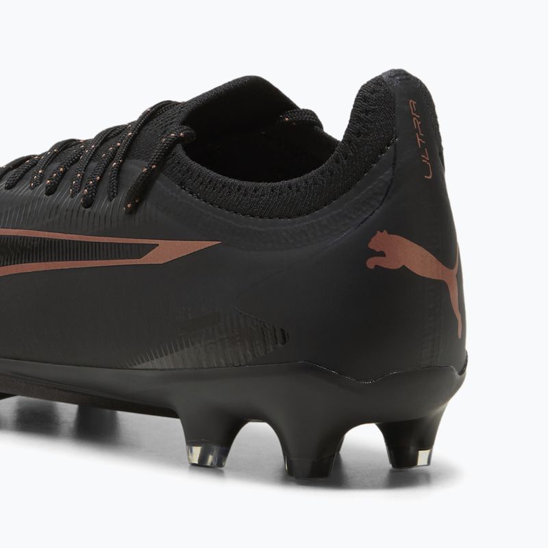 focicipő  PUMA Ultra Ultimate FG/AG puma black/copper rose 8