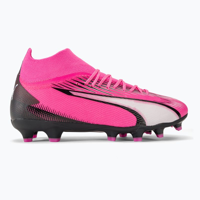 gyermek focicipő PUMA Ultra Pro FG/AG Jr poison pink/puma white/puma black 2