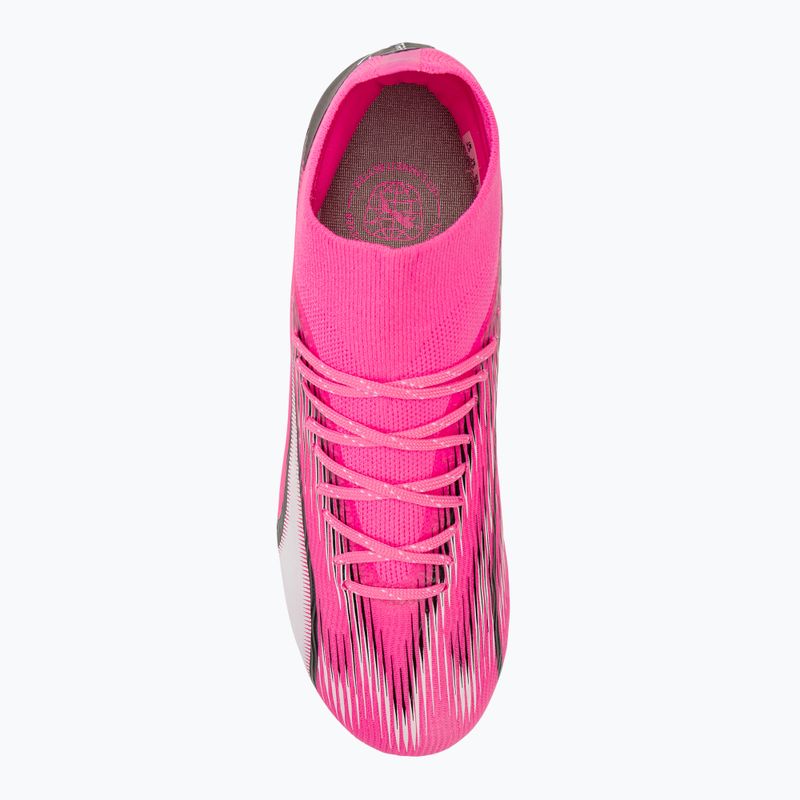 gyermek focicipő PUMA Ultra Pro FG/AG Jr poison pink/puma white/puma black 5