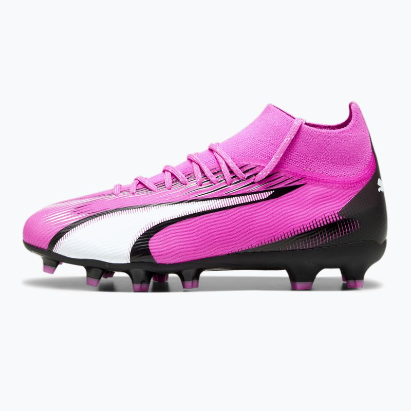 gyermek focicipő PUMA Ultra Pro FG/AG Jr poison pink/puma white/puma black 8