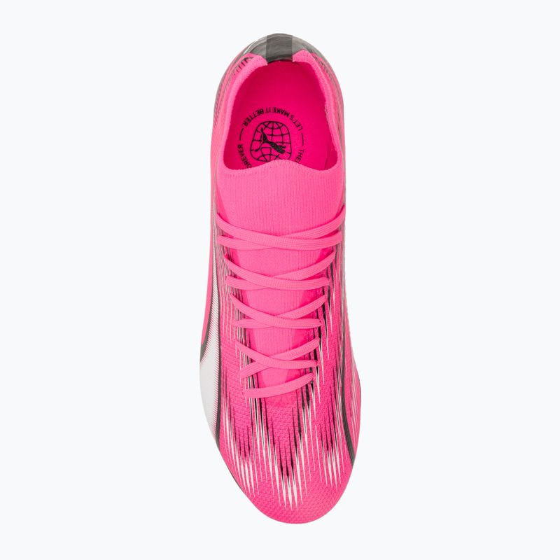 focicipő  PUMA Ultra Match MxSG poison pink/puma white/puma black 5