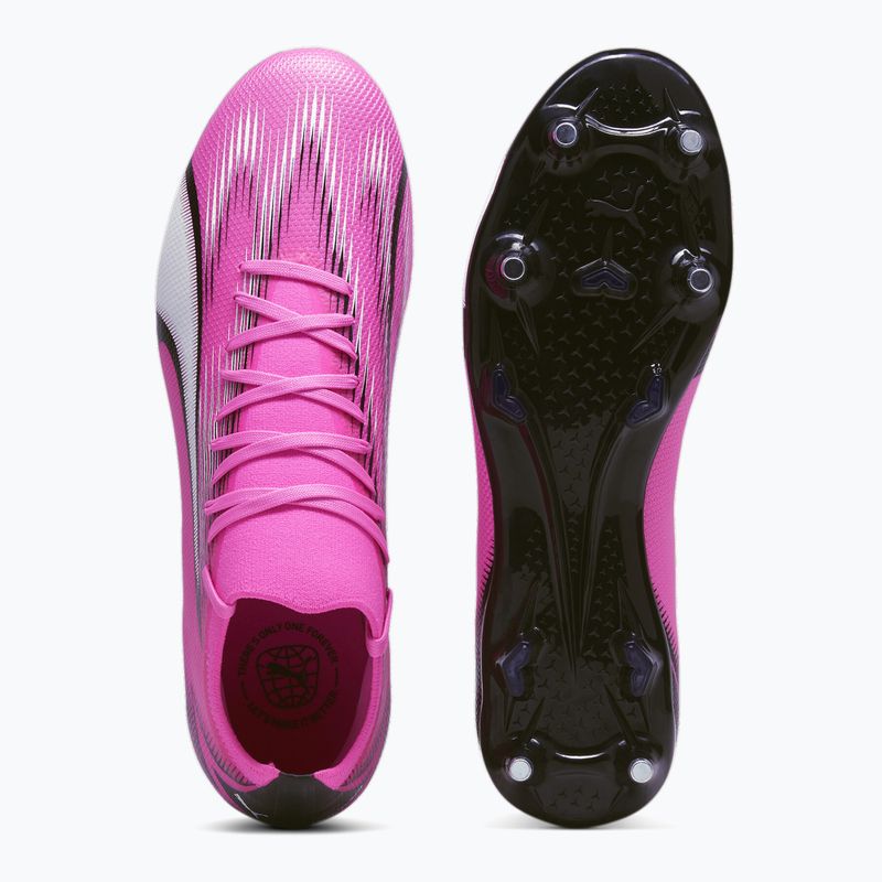 focicipő  PUMA Ultra Match MxSG poison pink/puma white/puma black 11