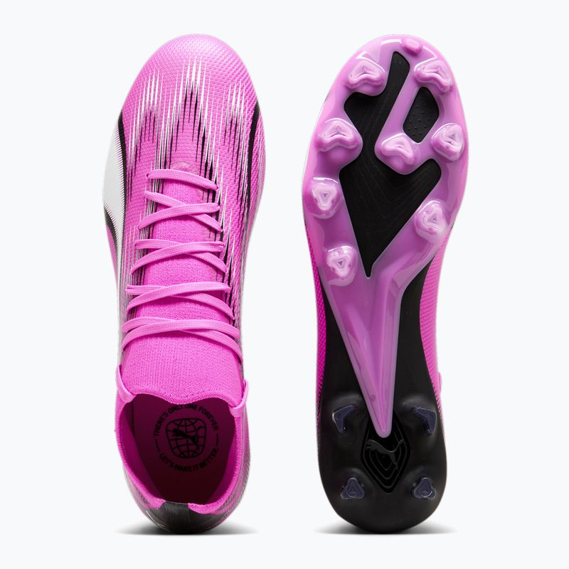 focicipő  PUMA Ultra Match FG/AG poison pink/puma white/puma black 11