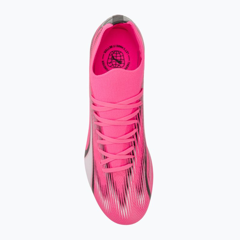focicipő  PUMA Ultra Match FG/AG poison pink/puma white/puma black 5