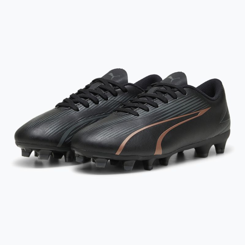 gyermek focicipő  PUMA Ultra Play FG/AG Jr puma black/copper rose 10