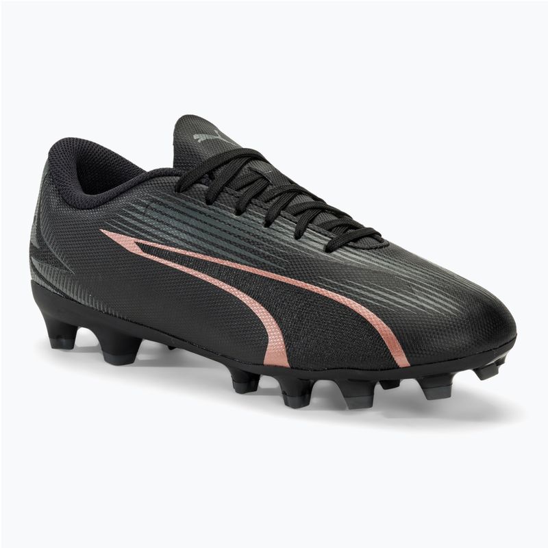 gyermek focicipő  PUMA Ultra Play FG/AG Jr puma black/copper rose