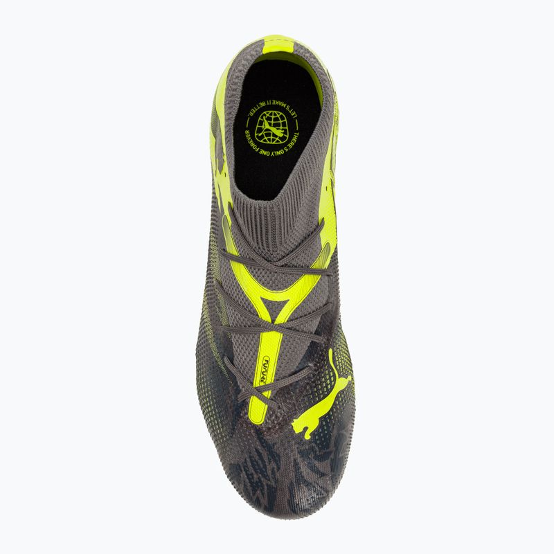Focicipő PUMA Future 7 Match Rush FG/AG strong gray/cool dark gray/electric lime 5