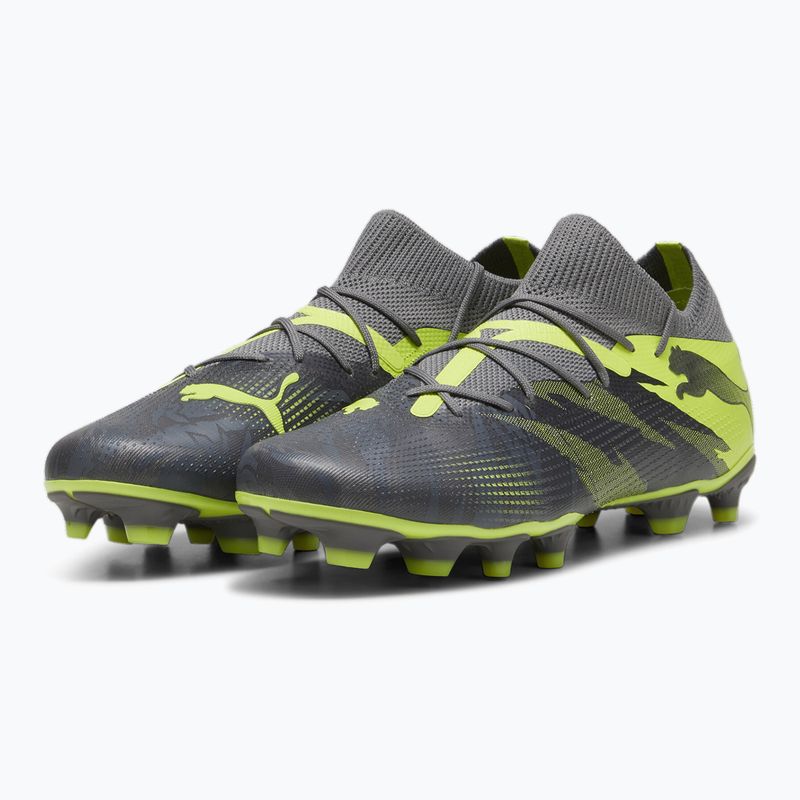 Focicipő PUMA Future 7 Match Rush FG/AG strong gray/cool dark gray/electric lime 10