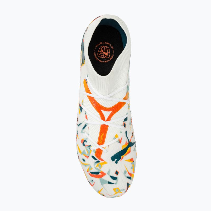 Focicipő PUMA Future 7 Match Creativity FG/AG white/oceantropic/turquoisesurf/hotheat/sunstream 5