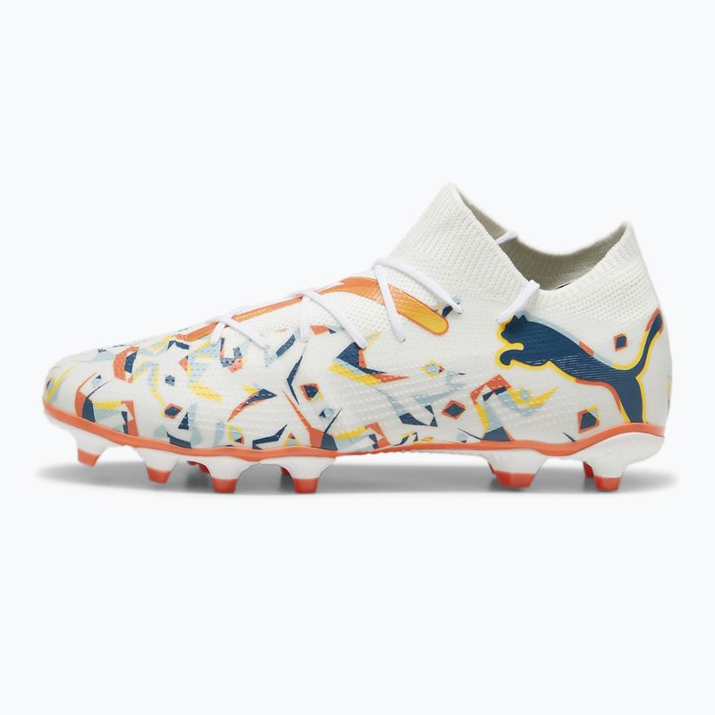 Focicipő PUMA Future 7 Match Creativity FG/AG white/oceantropic/turquoisesurf/hotheat/sunstream 8