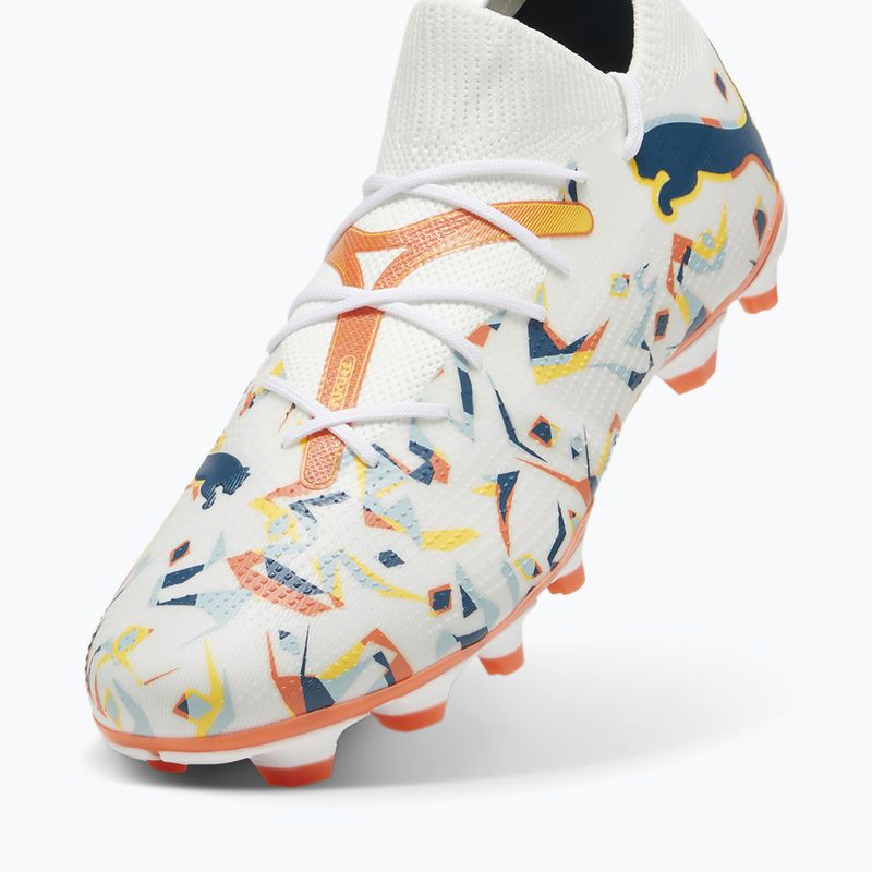 Focicipő PUMA Future 7 Match Creativity FG/AG white/oceantropic/turquoisesurf/hotheat/sunstream 12