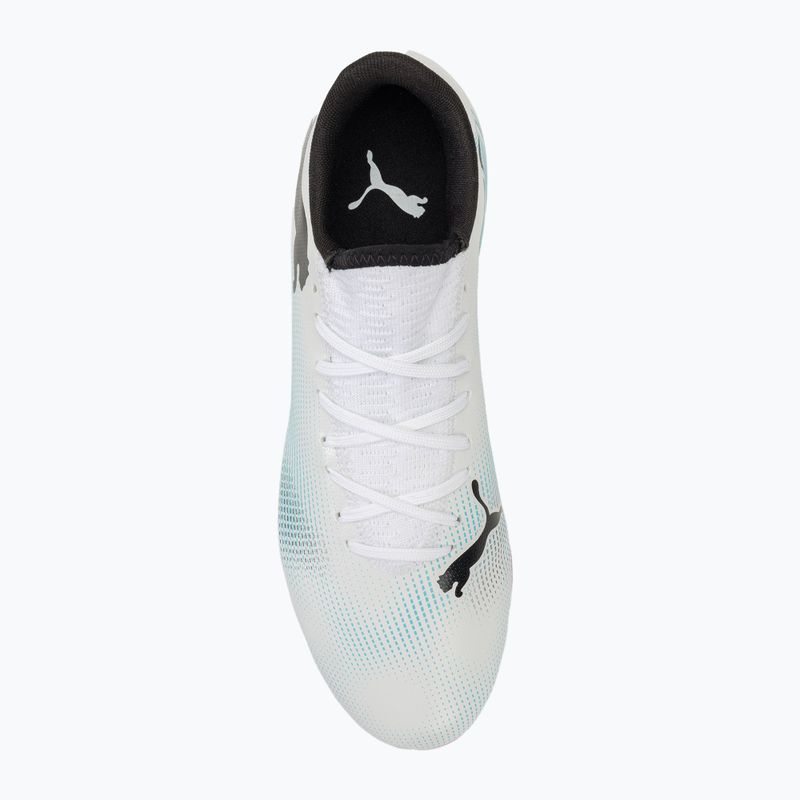 Focicipő PUMA Future 7 Play FG/AG puma white/puma black/poison pink 5
