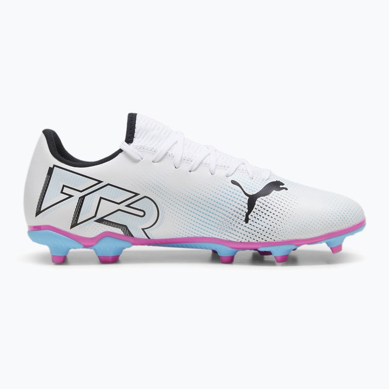 Focicipő PUMA Future 7 Play FG/AG puma white/puma black/poison pink 9